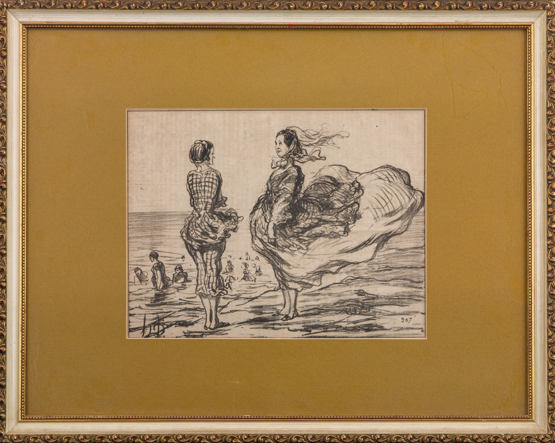 Appraisal: PRINT AFTER HONORE DAUMIER After Honore Daumier French - Untitled