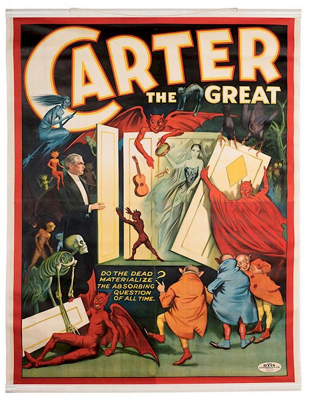 Appraisal: Carter the Great Do the Dead Materialize The Absorbing Question