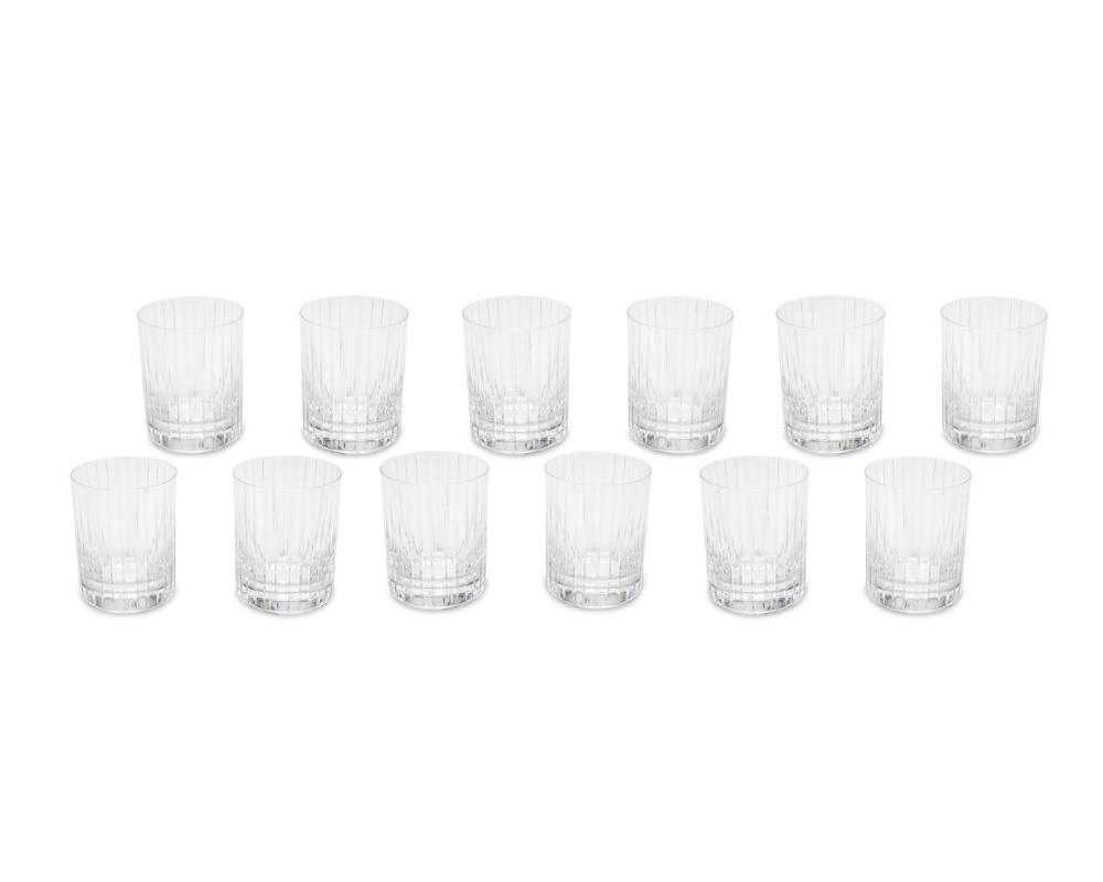 Appraisal: A set of Baccarat Harmonie crystal barware Circa -Present Each