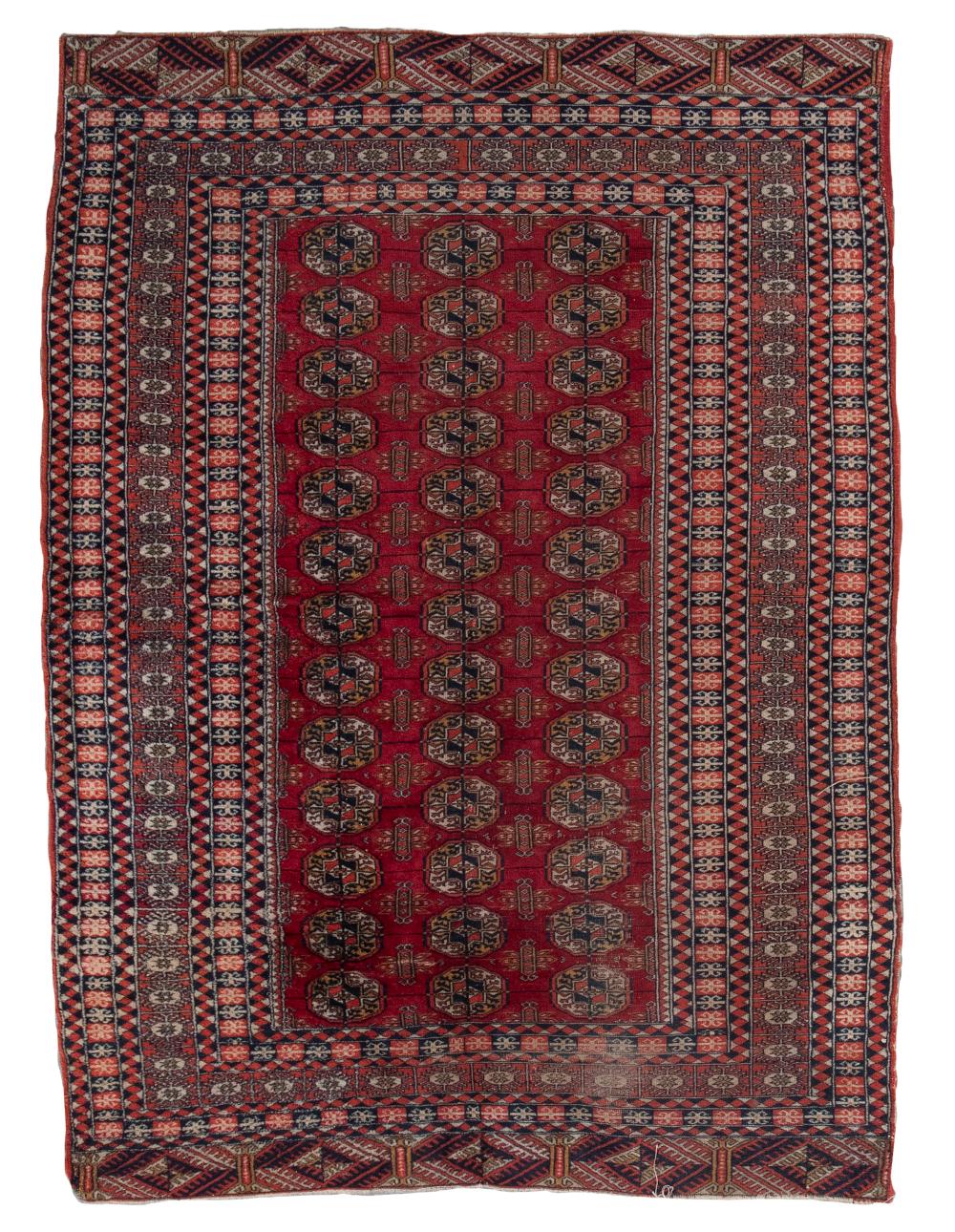 Appraisal: BOUKARA RUG X SECOND HALF OF THE TH CENTURYBOUKARA RUG