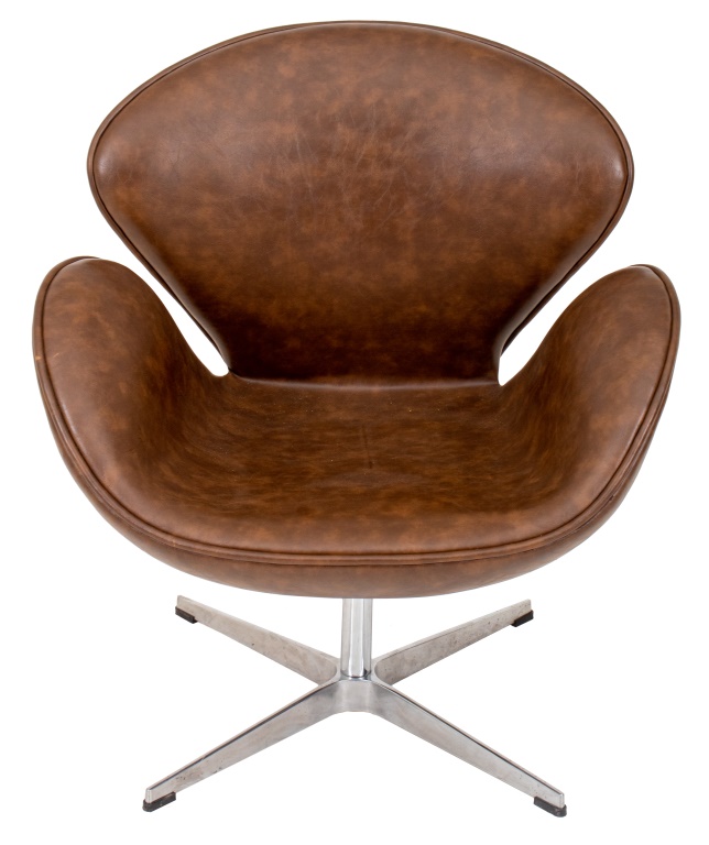 Appraisal: ARNE JACOBSEN FOR FRITZ HANSEN ATTRIB SWAN CHAIR Arne Jacobsen