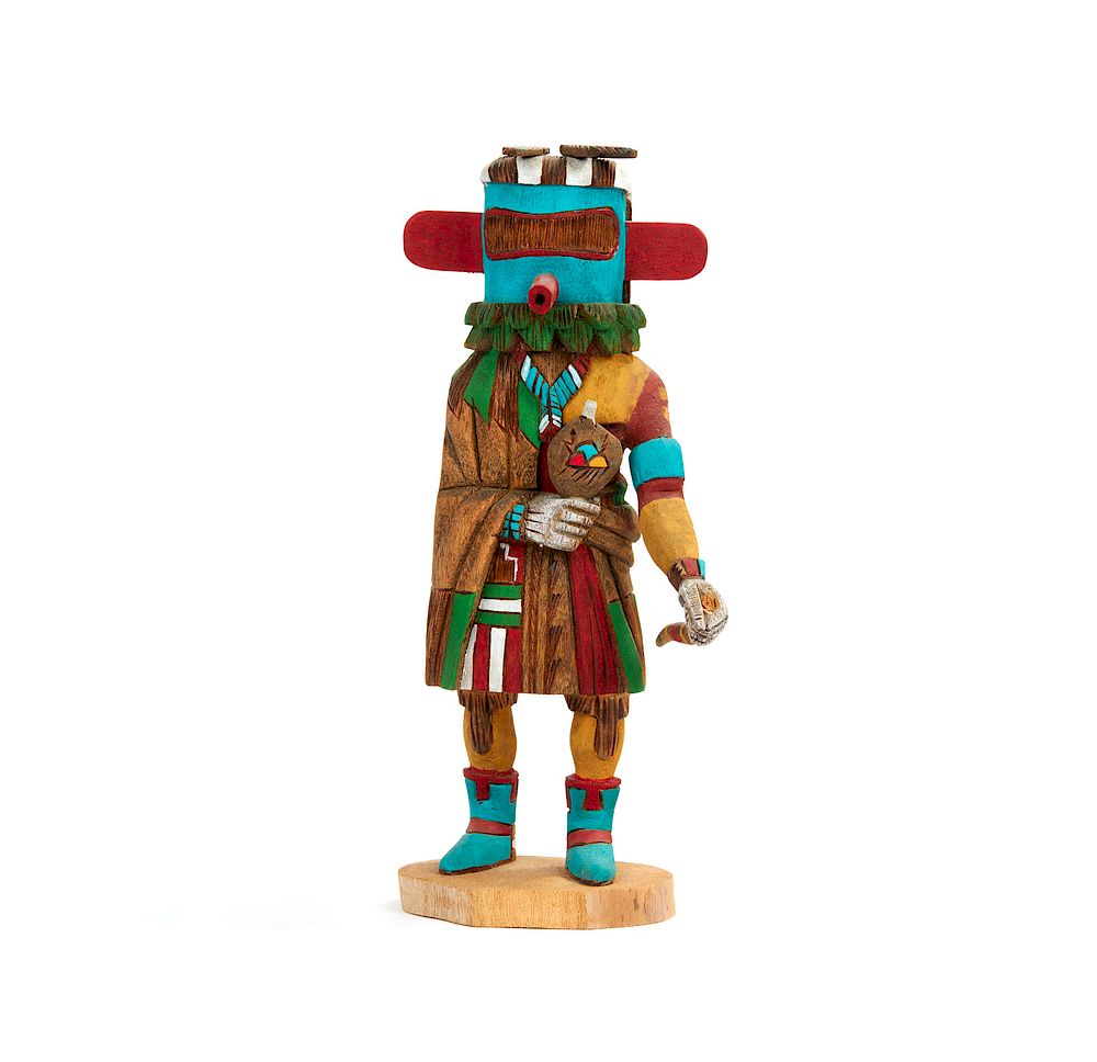 Appraisal: Zuni Sun God Kachina Pautiwa Zuni Sun God Kachina Pautiwa