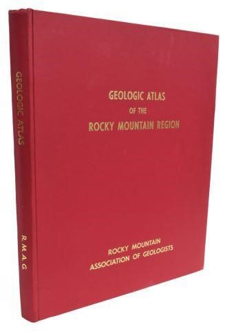 Appraisal: Oversized book Geologic Atlas of the Rocky Mountain Region Rocky