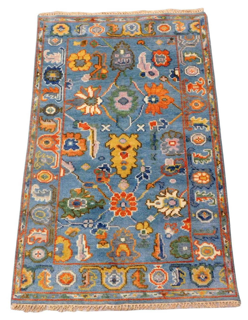 Appraisal: RUG Laristan Sultanabad ' x ' hand-woven wool classic design