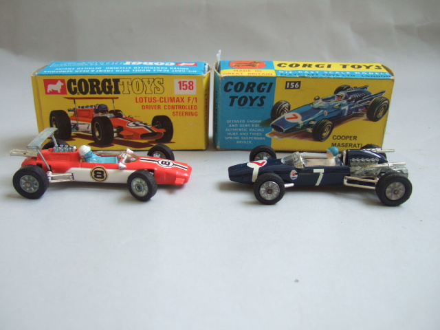 Appraisal: A Corgi Lotus Climax F racing car boxed and a