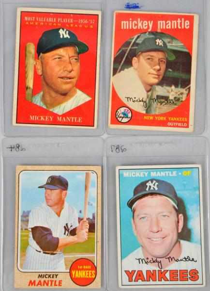 Appraisal: Lot of Mickey Mantle Cards Description Includes one Topps one