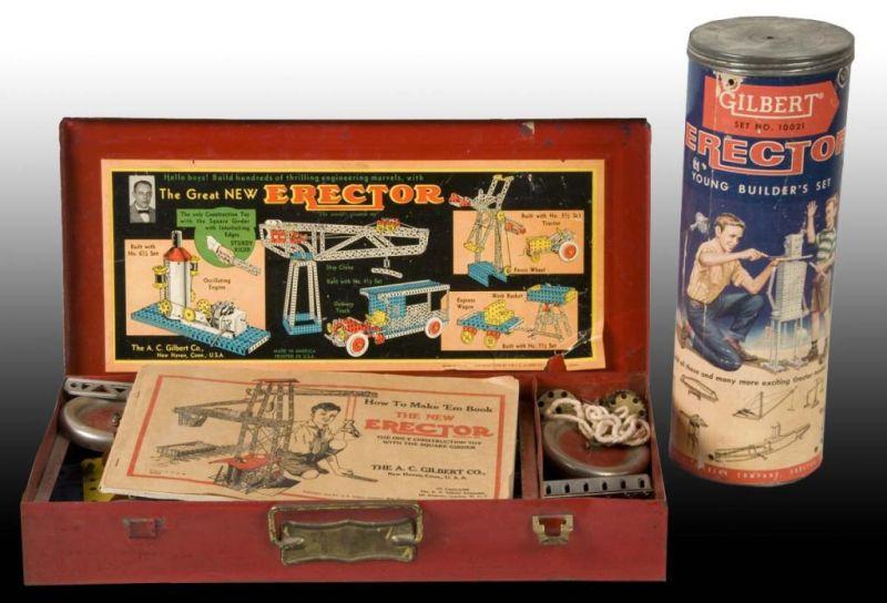 Appraisal: Lot of Assorted Erector Sets Description s to s Both