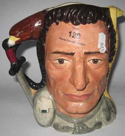 Appraisal: Royal Doulton Large Double Faced Character Jug - Anthony Cleopatra