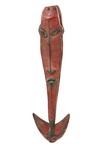 Appraisal: AFRICAN DANCE TOTEM - Chokire People Two-Sided Figure of elongated