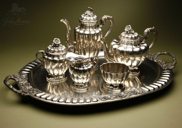 Appraisal: A Sanborns Mexican sterling coffee tea service A Sanborns Mexican