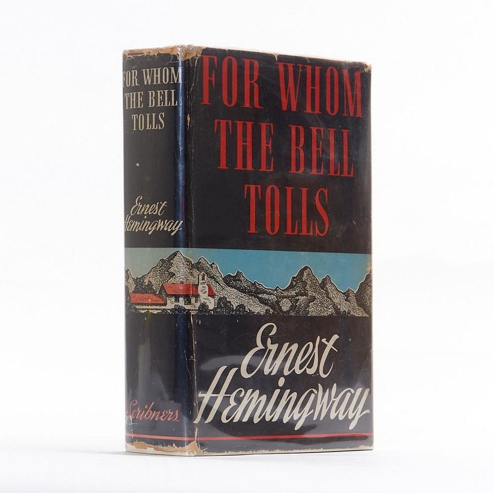 Appraisal: Ernest Hemingway For Whom the Bell Tolls Title For Whom