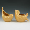 Appraisal: Hull Imperial chickadee planters in high glaze Marked Hull USA