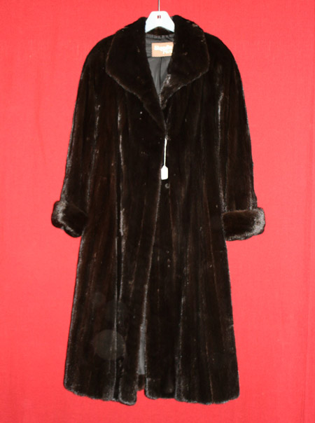 Appraisal: Black Diamond Ranch Mink Full Length Coat Skandia Furs of