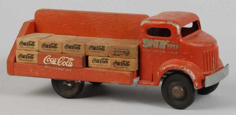 Appraisal: Coca-Cola Smith-Miller Toy Truck Description s Metal and wood with