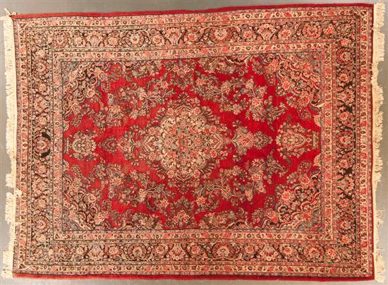 Appraisal: Persian Kazvin carpet Iran circa x