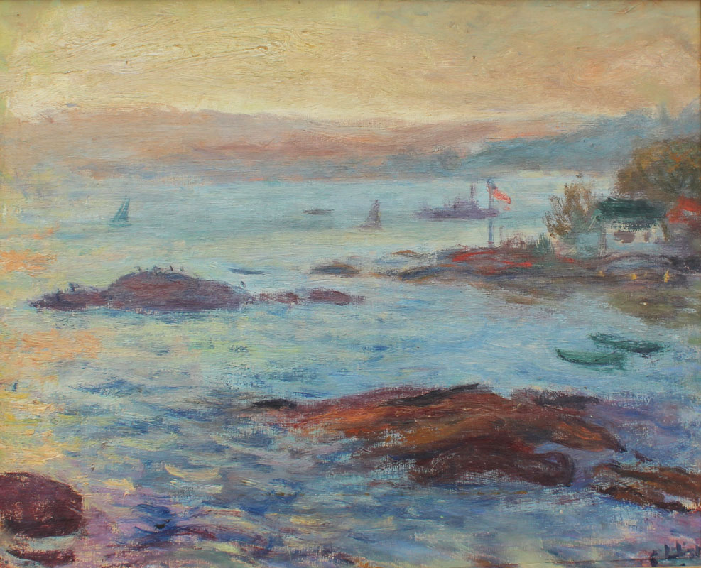 Appraisal: PHILIPP Robert - ''Gloucester Mass'' '' x '' OIL Canvas