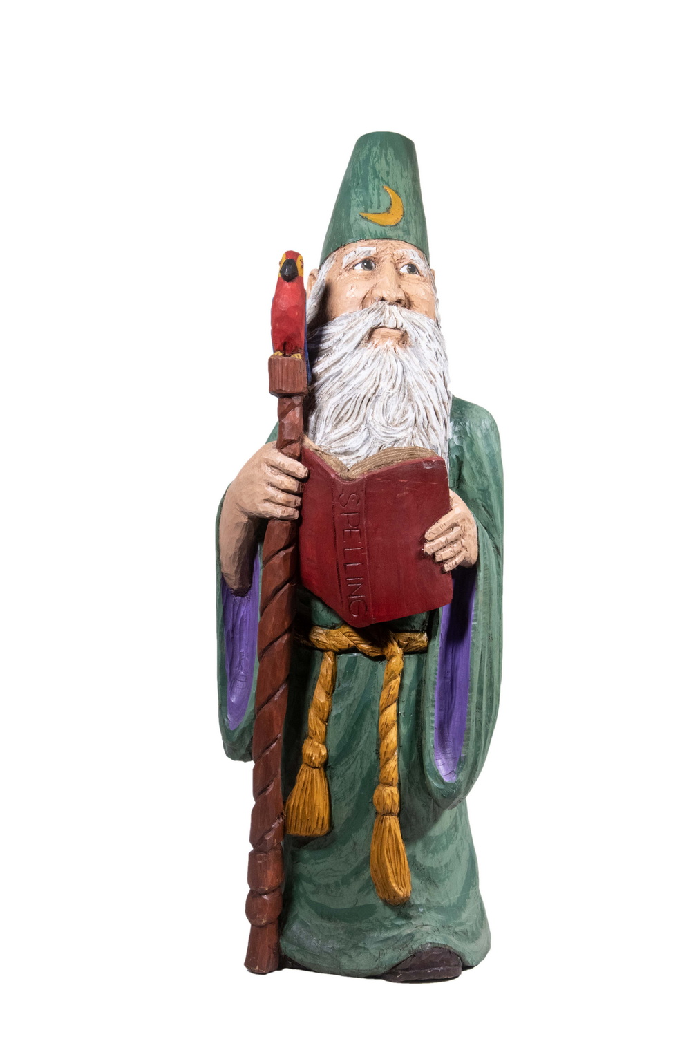 Appraisal: GIL RUSSELL TH C AMERICAN Folk Art Standing Wizard with