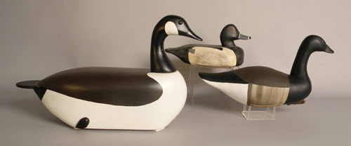 Appraisal: Canada goose decoy th c l a brant decoy l