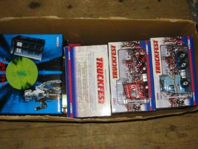 Appraisal: Twenty one Corgi models including Truck Fest Dr Who and