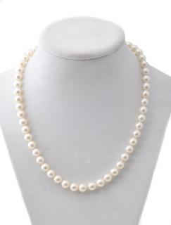 Appraisal: Ladies Salt Water Akoya Cultured Pearl Necklace Ladies salt water