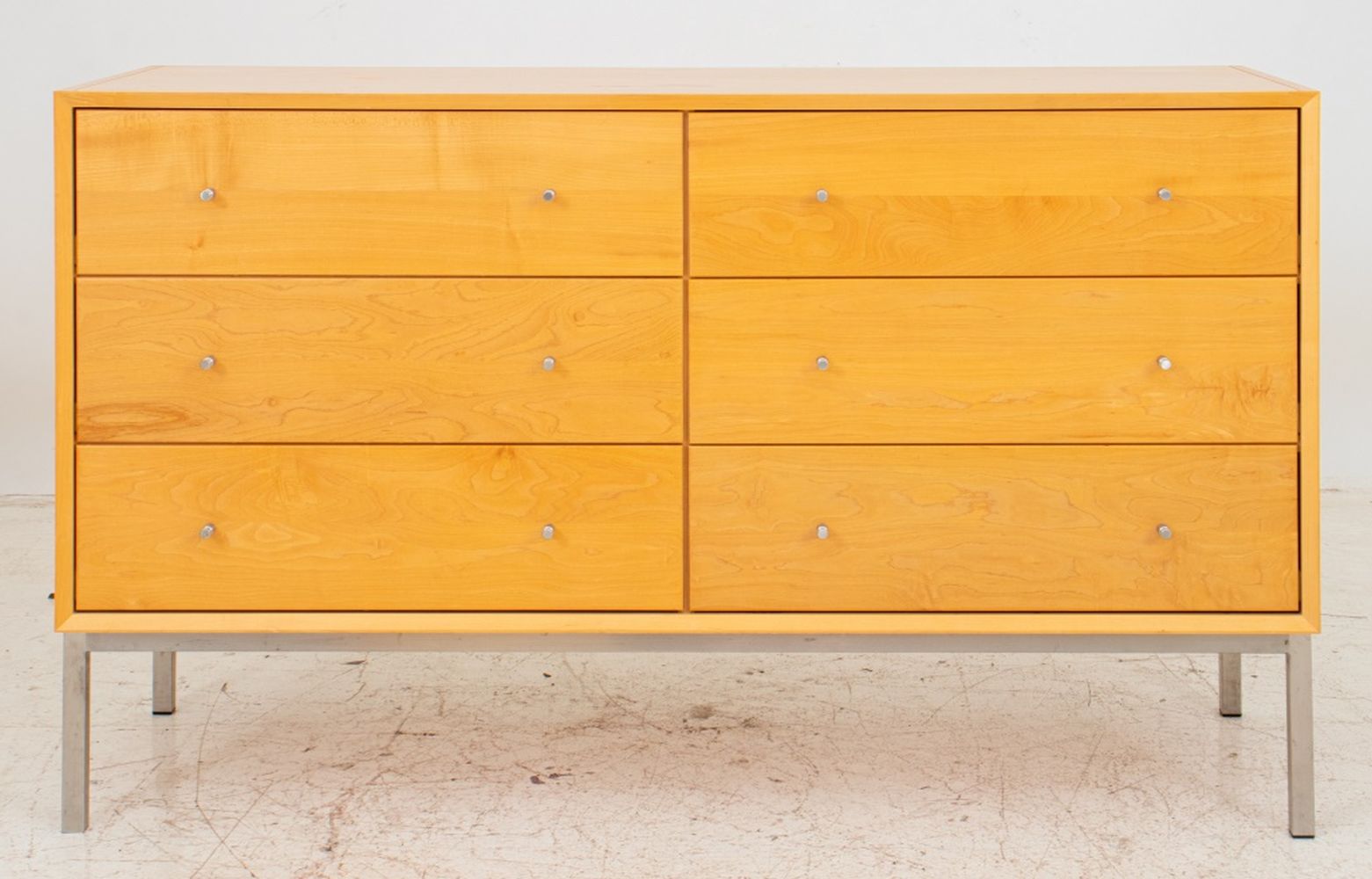 Appraisal: MID CENTURY MODERN STYLE SIX-DRAWER DRESSER Midcentury modern style Six-Drawer