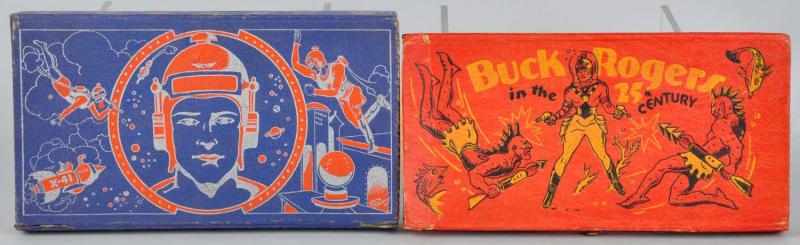 Appraisal: Lot of Rare Buck Rogers Pencil Boxes Description Includes one