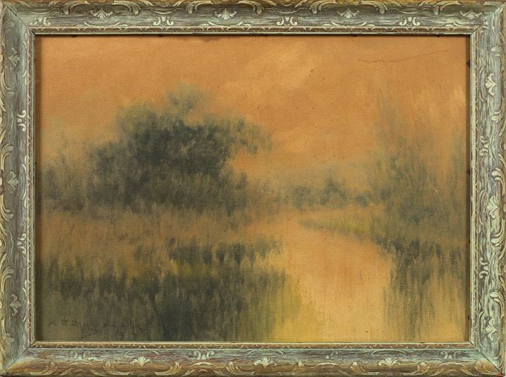 Appraisal: Alexander John Drysdale American New Orleans - Louisiana Bayou oil