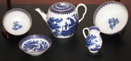 Appraisal: Artist Title pc English th c Royal Worcester blue and