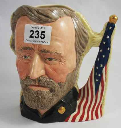 Appraisal: Royal Doulton Two Sided Character Jug Ulysses S Grant Robert