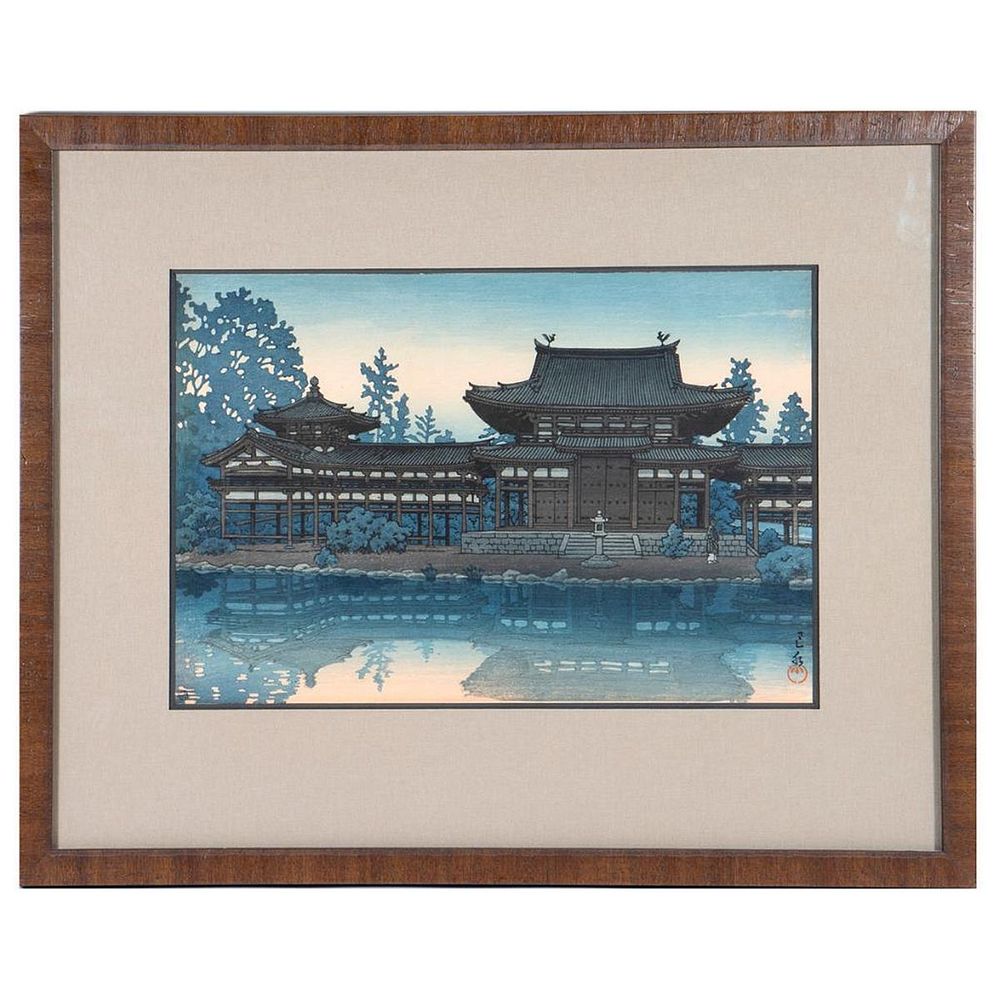 Appraisal: Kawase HASUI - Kawase HASUI - Woodcut in colors Frame