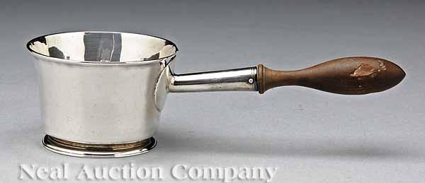 Appraisal: A George I Sterling Silver Brandy Warmer George Wickes London