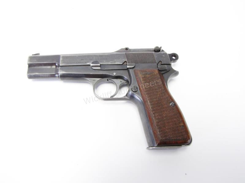 Appraisal: FN Browning Hi Power With German Proofs-Stainless Steel barrel Chambered