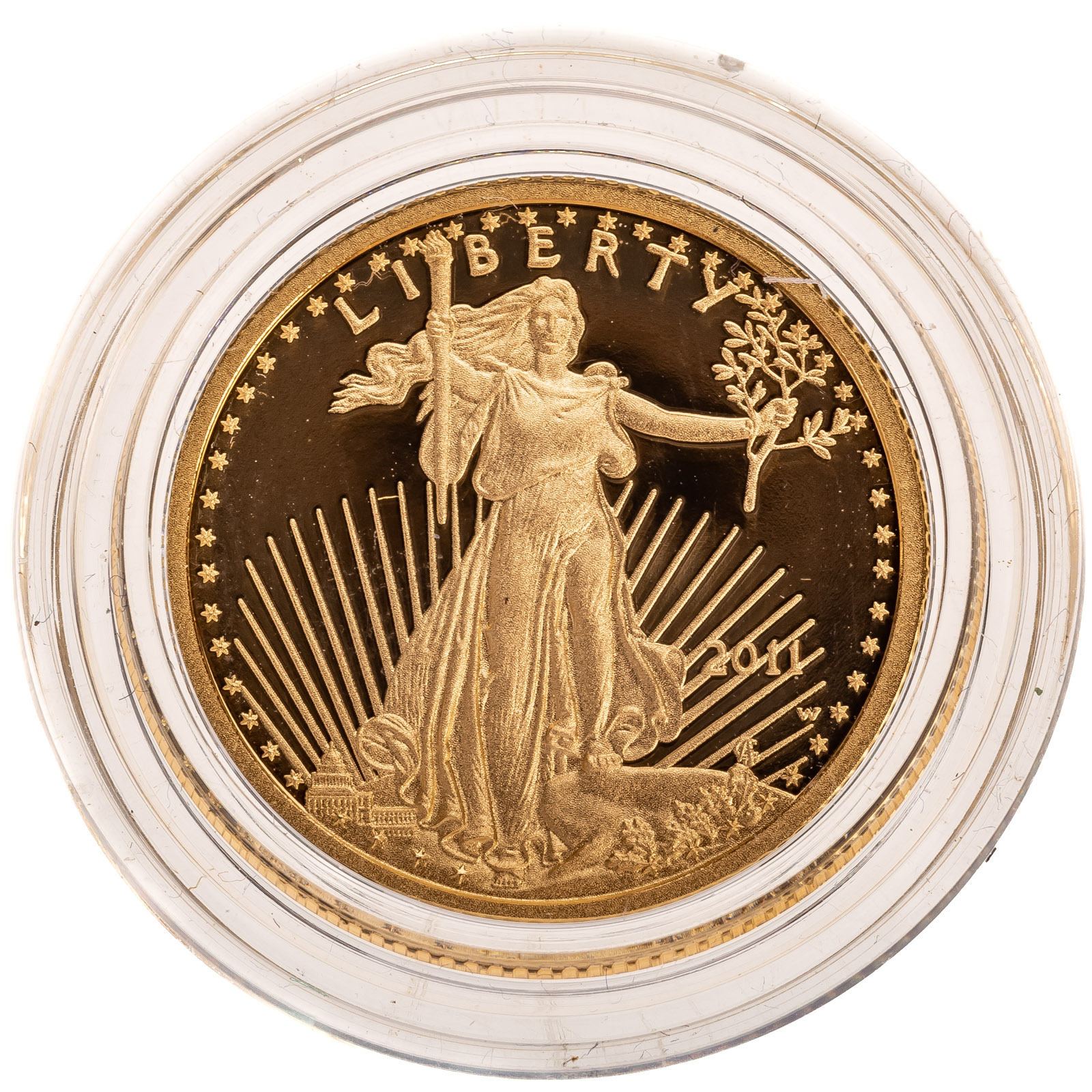 Appraisal: - W OZ GOLD PROOF AMERICAN EAGLE In the original