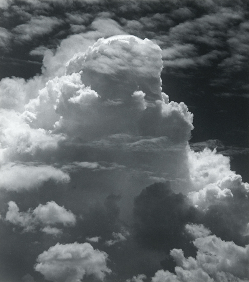 Appraisal: PORTER ELIOT - Choice group of cloud studies Silver prints