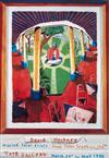 Appraisal: DAVID HOCKNEY - EXHIBITIONS Two posters and Sizes vary Condition