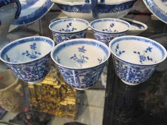 Appraisal: FIVE TH CENTURY CHINESE KANGXI PERIOD - BLUE AND WHITE