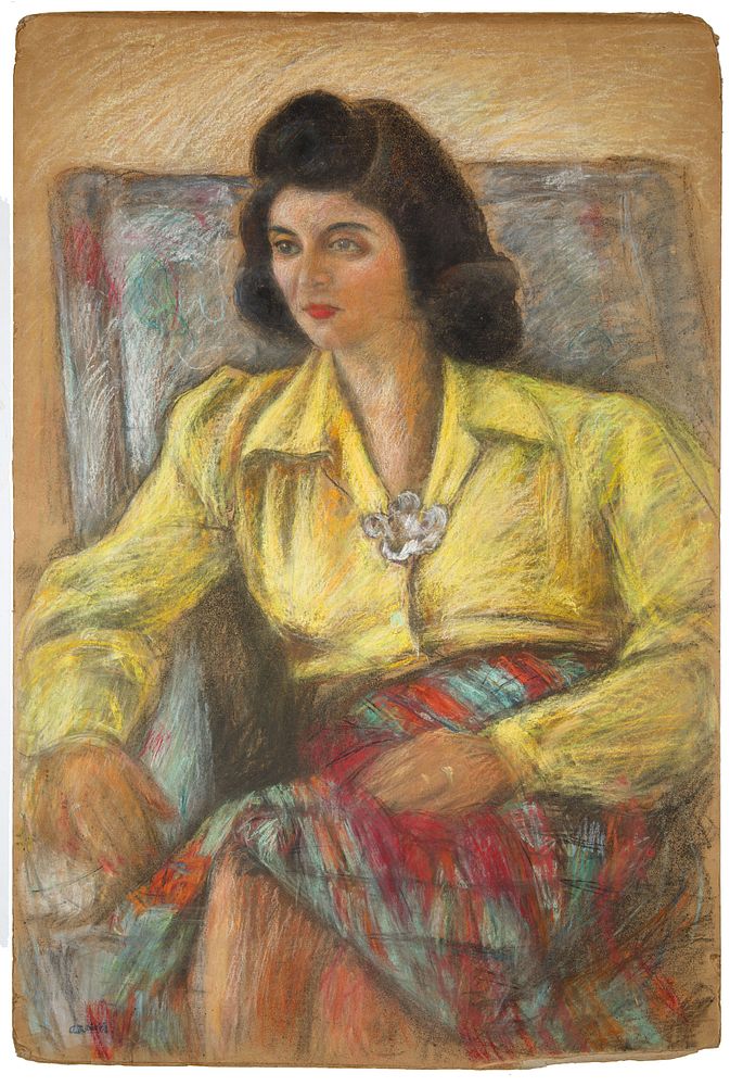 Appraisal: ABRAHAM MANIEVICH UKRAINIAN - ABRAHAM MANIEVICH UKRAINIAN - Artist's Daughter