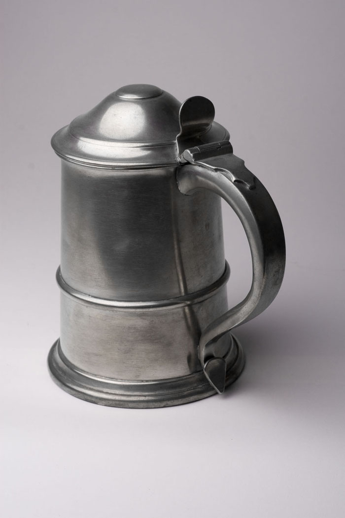 Appraisal: PEWTER TANKARD THOMAS WILDES Philadelphia Pennsylvania - New York City