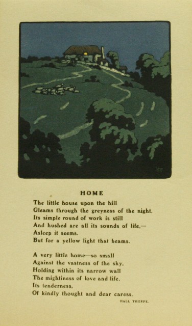 Appraisal: John Hall Thorpe - Five Copies of 'Home' and Five