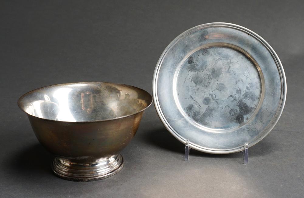 Appraisal: Stieff Sterling Silver Revere-Type Bowl with an S Kirk Son