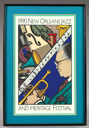 Appraisal: A New Orleans Jazz and Heritage Festival Poster featuring Kid