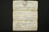 Appraisal: CIVIL WAR US ARMY DISCHARGE FOR CANADIAN SOLDIER - John