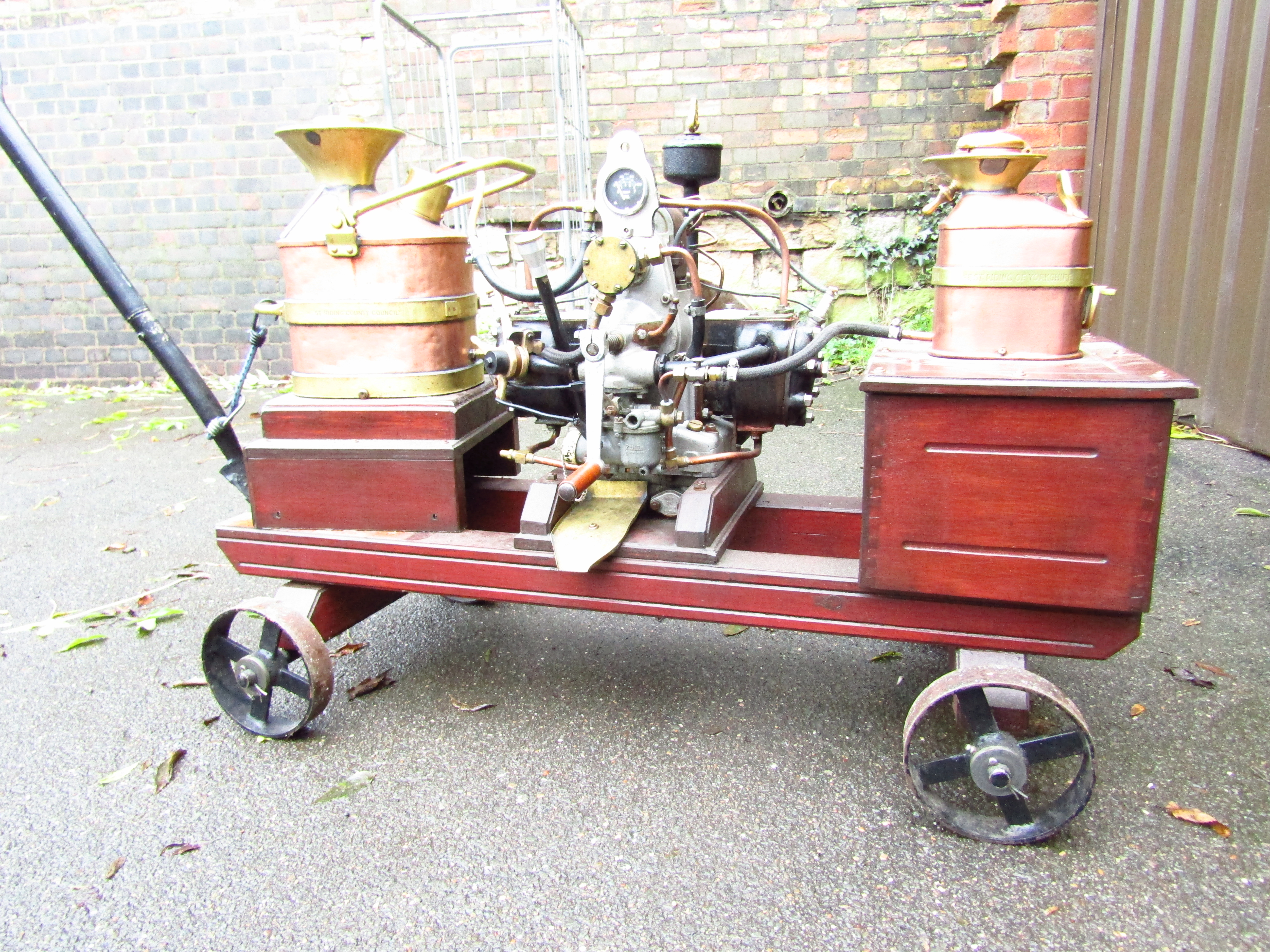 Appraisal: A stationary engine centred by a WMA board engine with