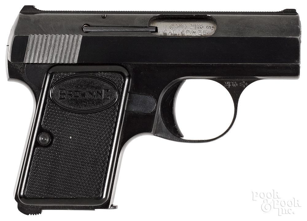 Appraisal: Belgian Browning Baby model semi-automatic pistol Belgian Browning Baby model