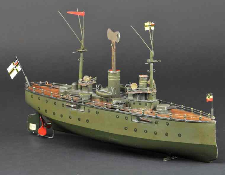 Appraisal: MARKLIN BATTLESHIP Germany another in similar styling and incredible detail