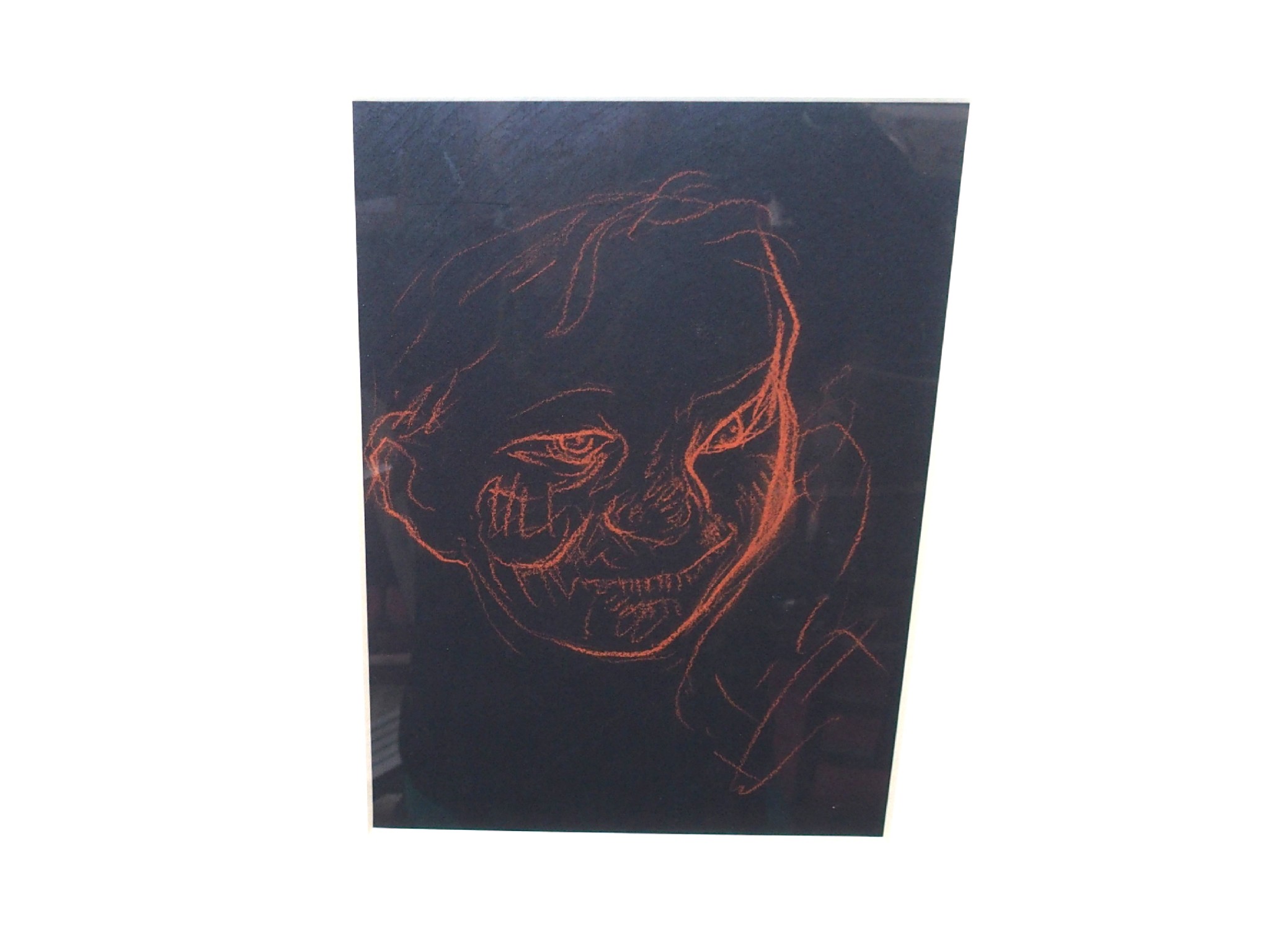 Appraisal: PETER HOWSON Night Light signed and dated pastel