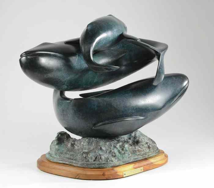 Appraisal: MANUEL V LOPEZ BRONZE SCULPTURE b Abilene Texas -d Brookings