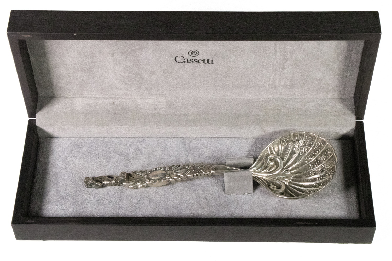 Appraisal: CASSETTI FATTO A MANO SILVER SPOON Italian Sterling Silver Figural