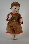 Appraisal: DOLL - Oriental bisque swivel head baby of fine quality