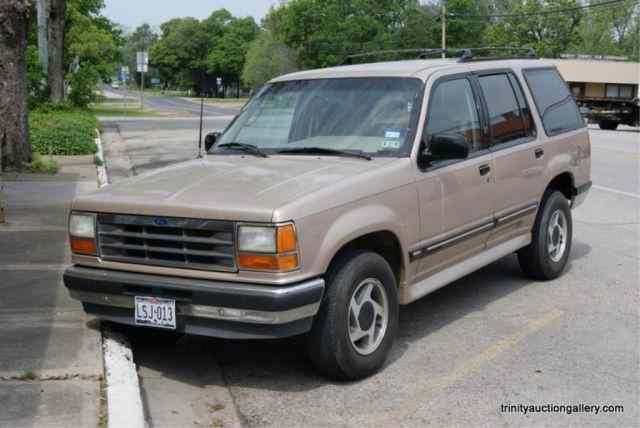 Appraisal: Ford Explorer Door SUV VehicleVIN FMDU X RUB Is a